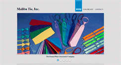 Desktop Screenshot of malibutie.com